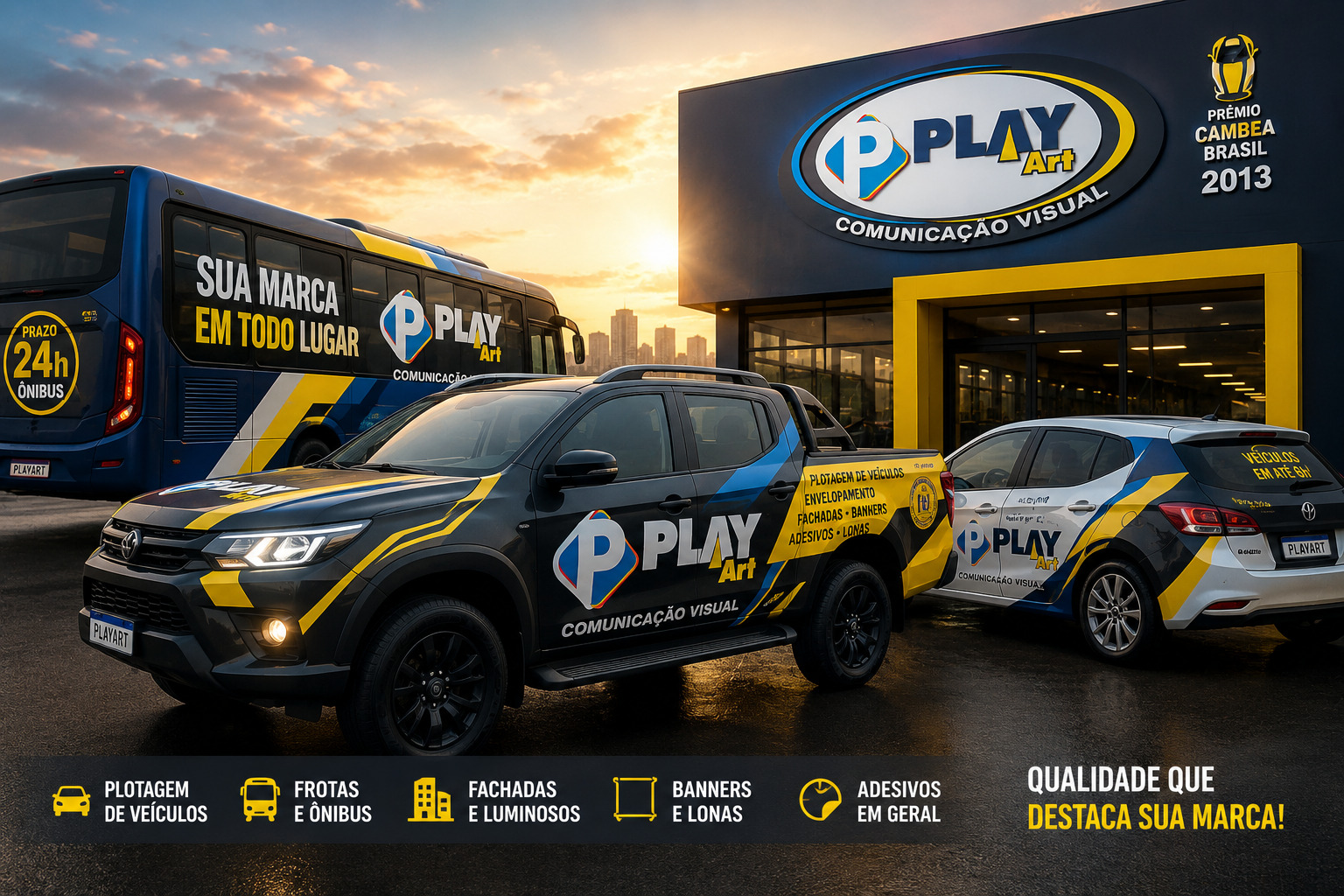 Serviço de comunicação visual PlayArt